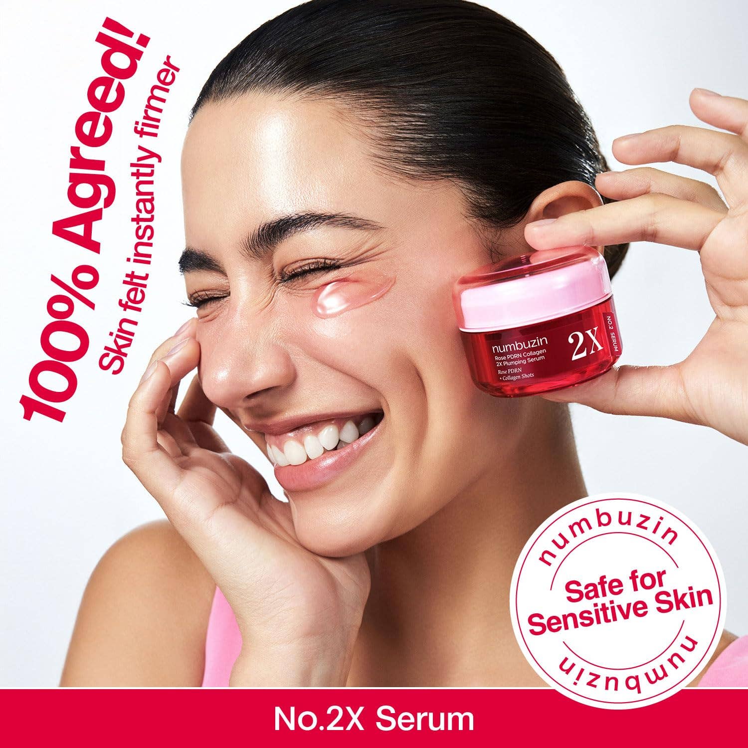 NUMBUZIN No.2 Rose PDRN Collagen 2X Plumping Serum 30ml 1.01 fl.oz.