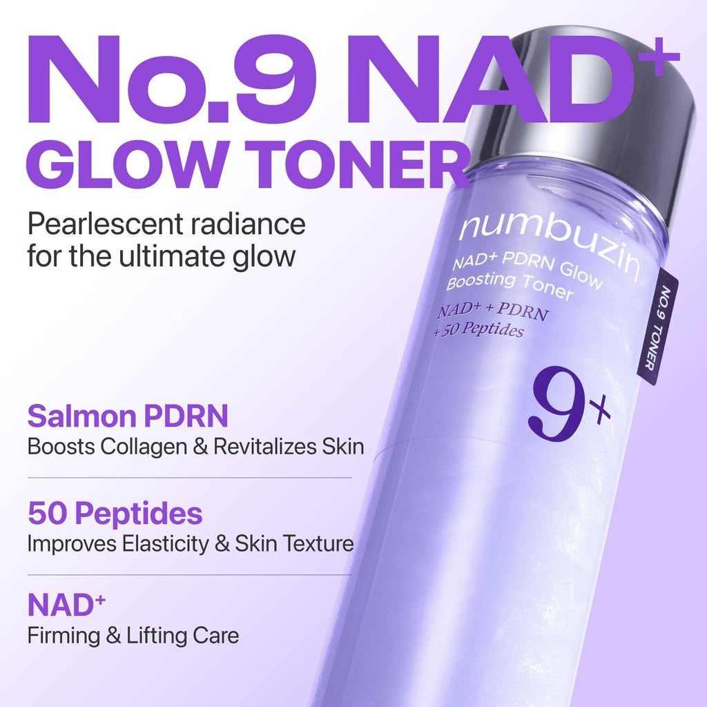 NUMBUZIN No.9  NAD PDRN Glow Boosting Toner 150ml 5.07 fl oz
