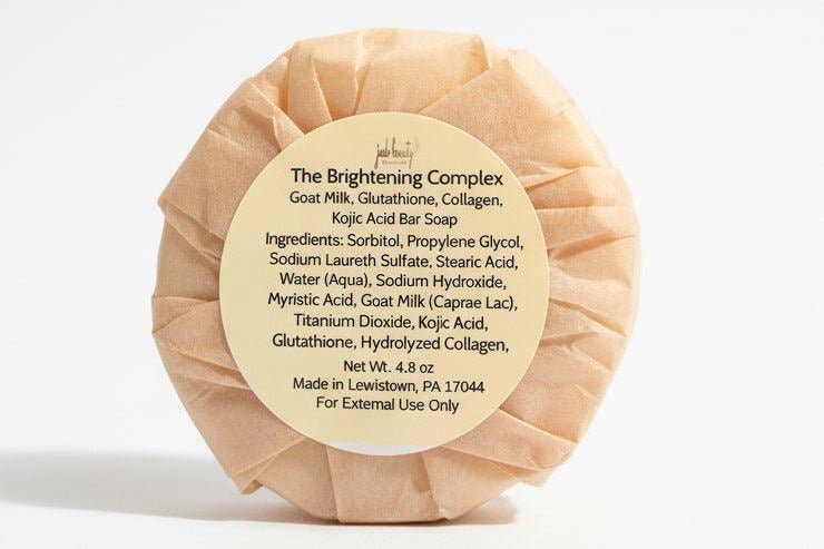 The Brightening Complex | Kojic, Collagen & Glutathione w/ Goat Milk Bar Soap