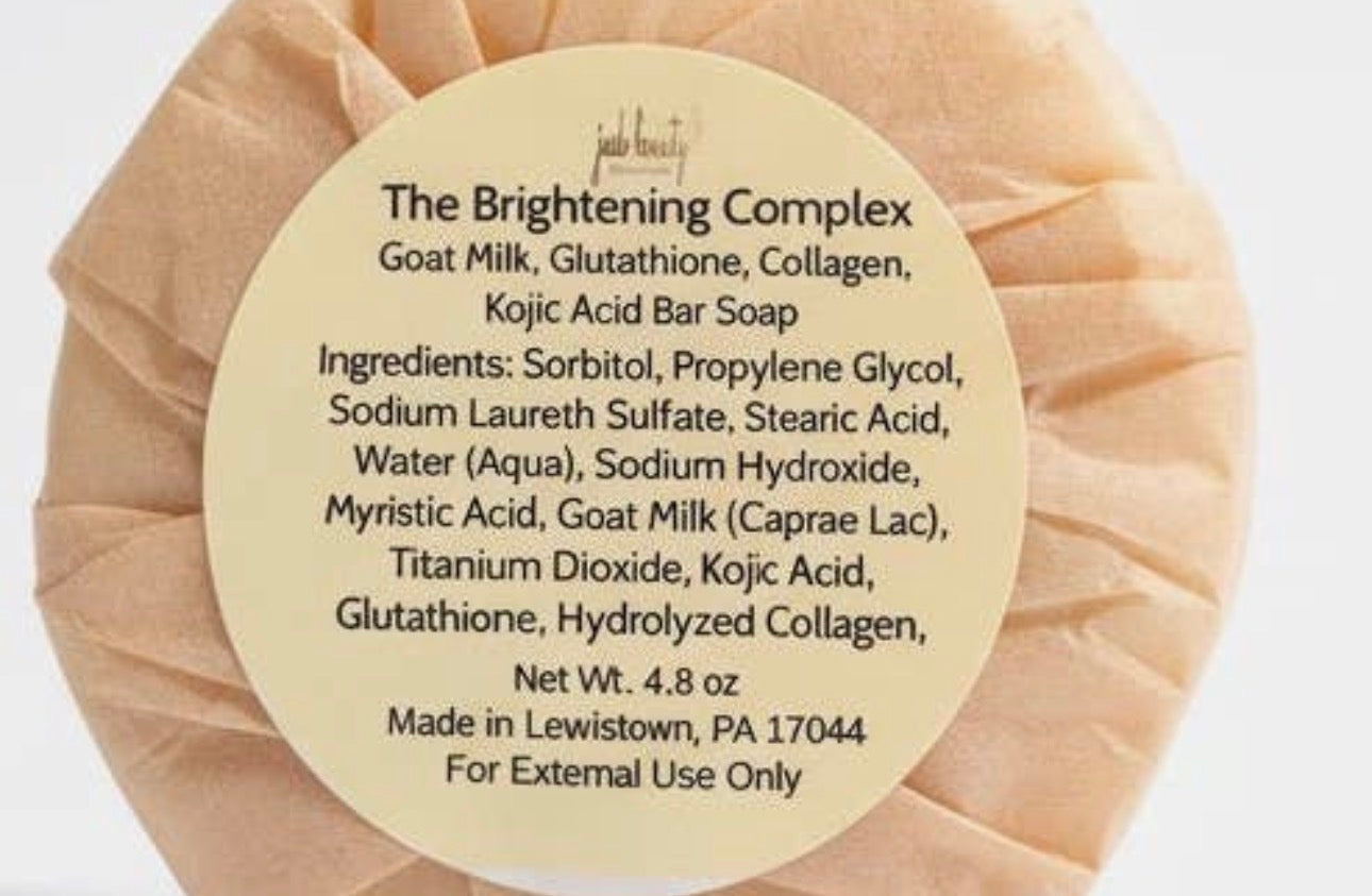 Kojic, Collagen & Glutathione Goat Milk Bar Soap