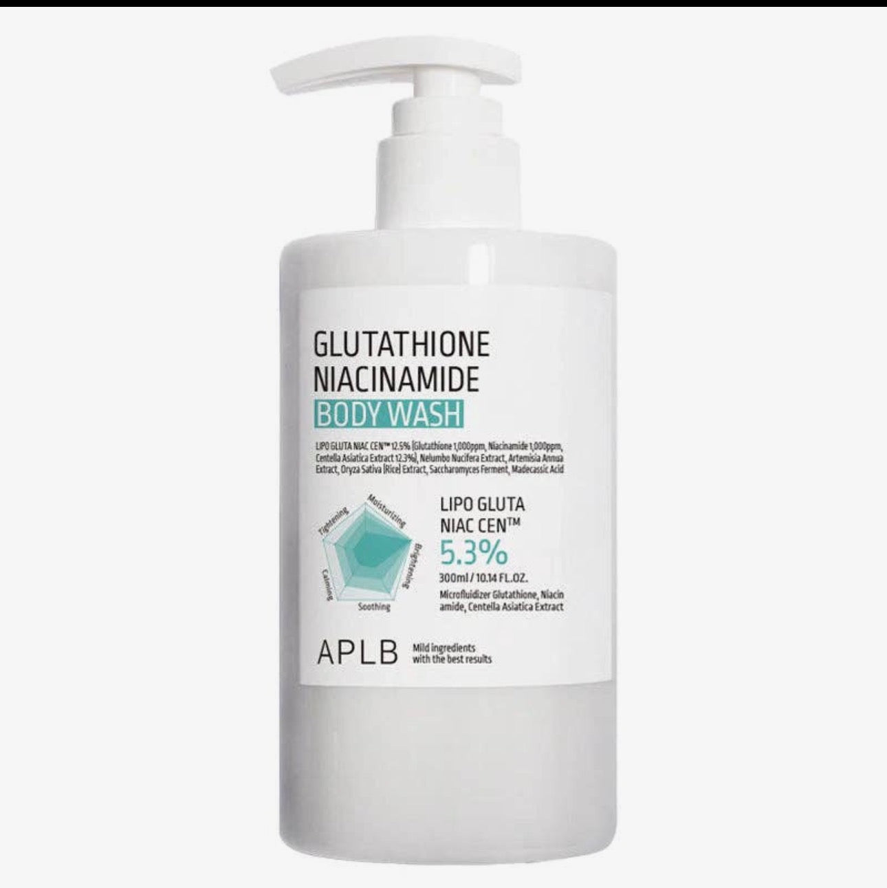 Aplb Glutathione Niacinamide Body Wash