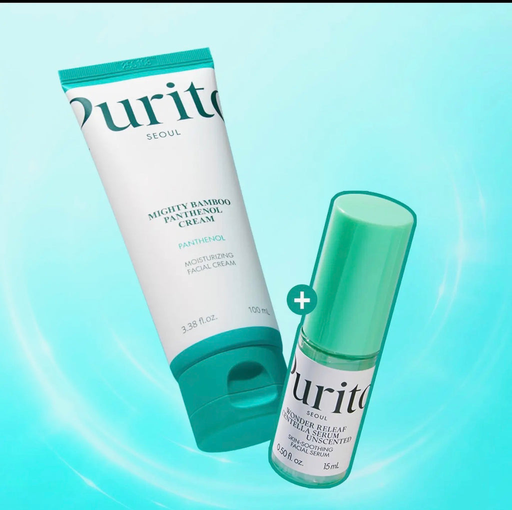 Purito Seoul Bamboo Panthenol Cream Set