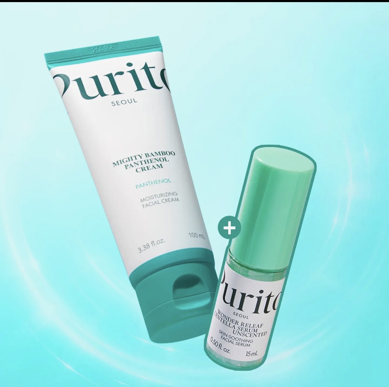 Purito Seoul Bamboo Panthenol Cream Set