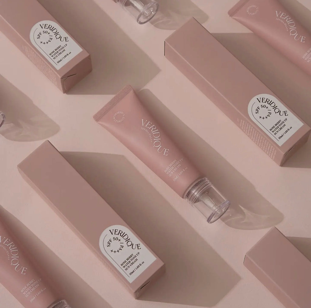 Veronique Rose Berry Water Vegan Tone Up Sunscreen SPF50+ PA++++