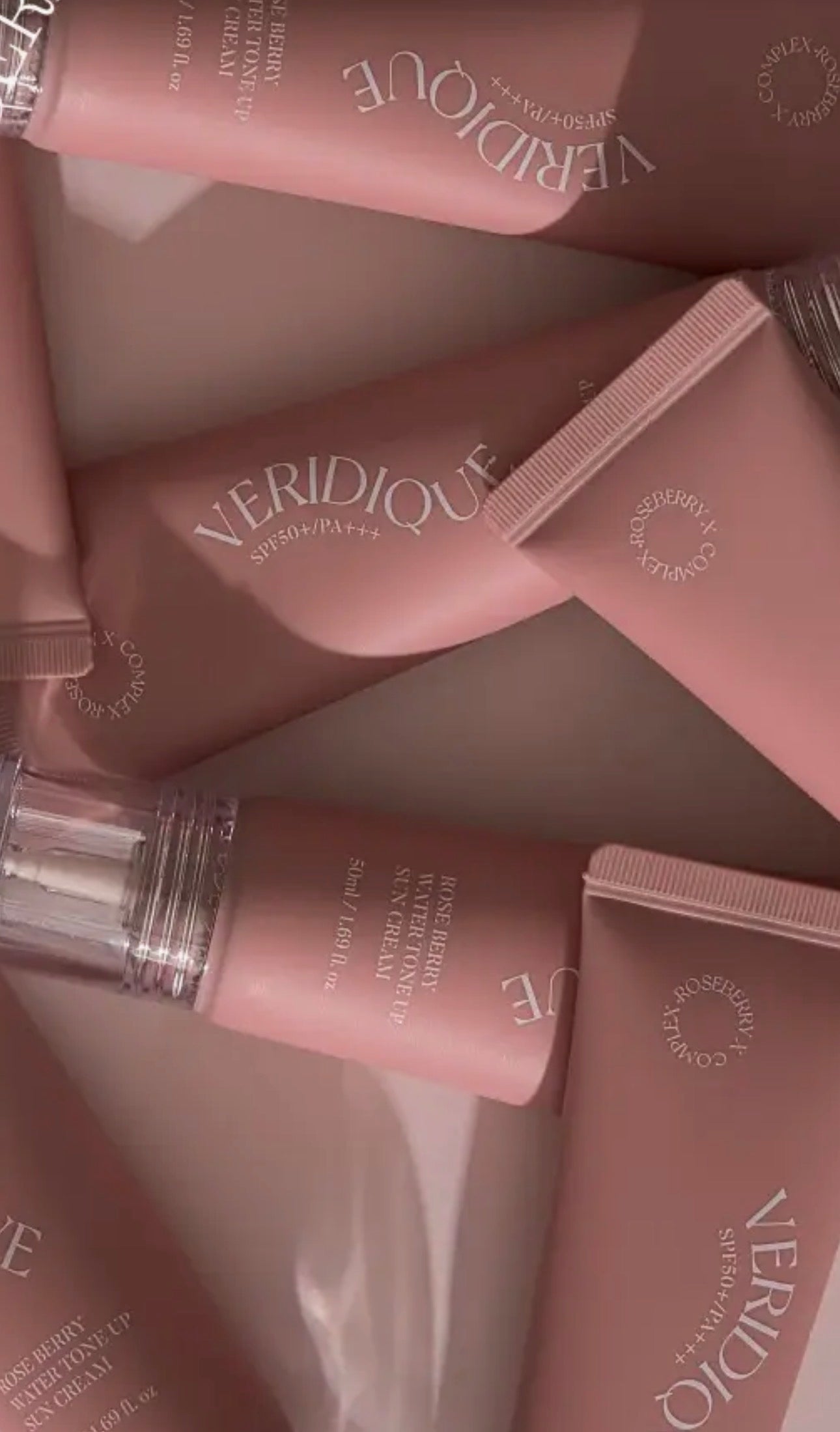 Veronique Rose Berry Water Vegan Tone Up Sunscreen SPF50+ PA++++