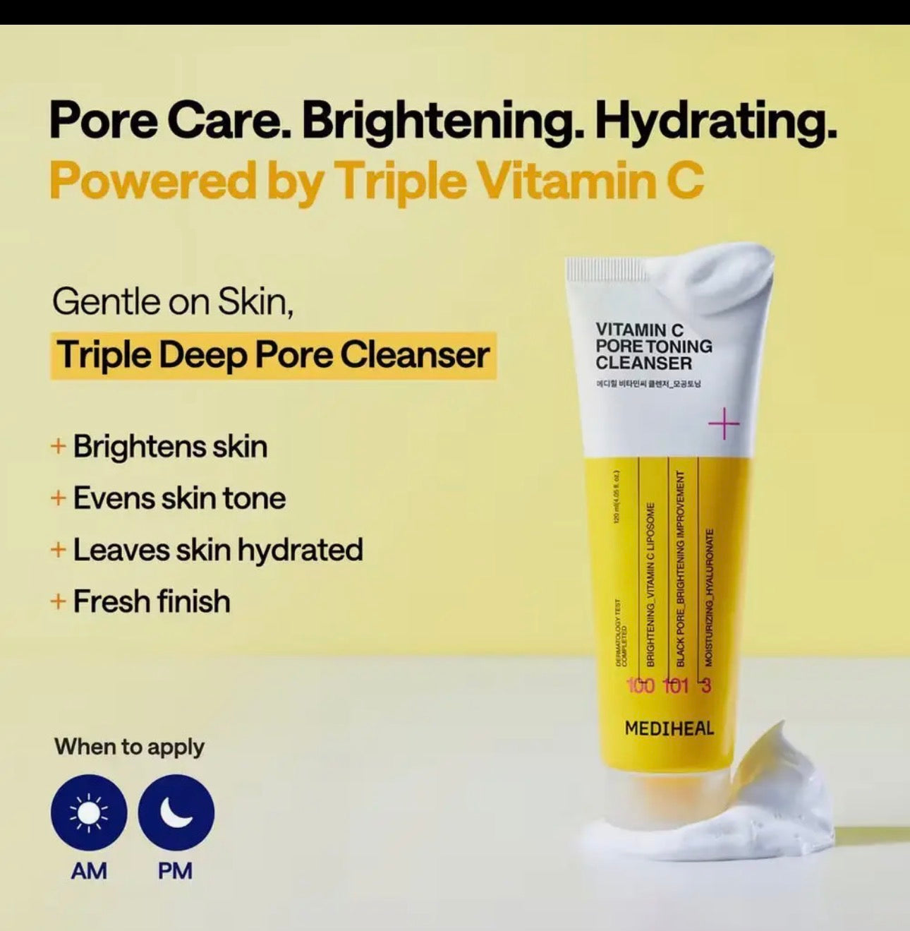 Mediheal Vitamin C Pore Toning Cleanser
