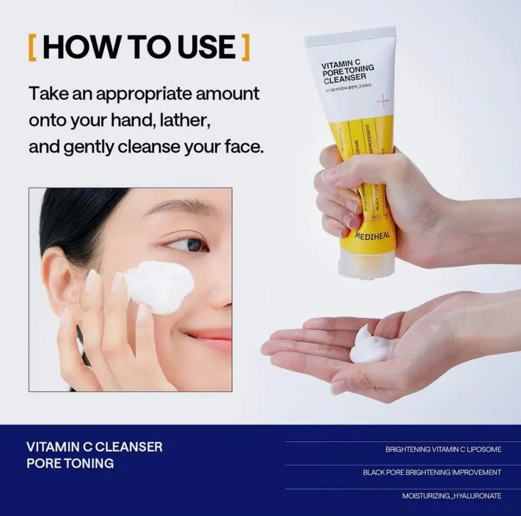 Mediheal Vitamin C Pore Toning Cleanser