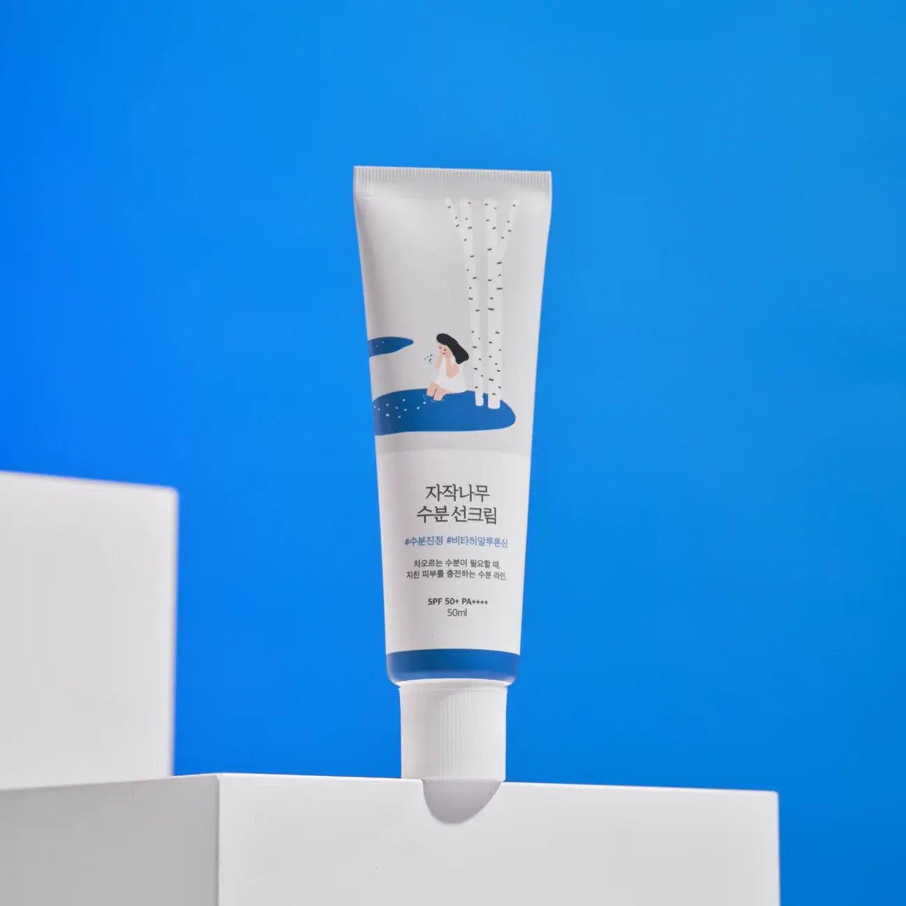 [ROUND LAB] BIRCH JUICE MOISTURIZING SUN CREAM SPF50+ 50ML