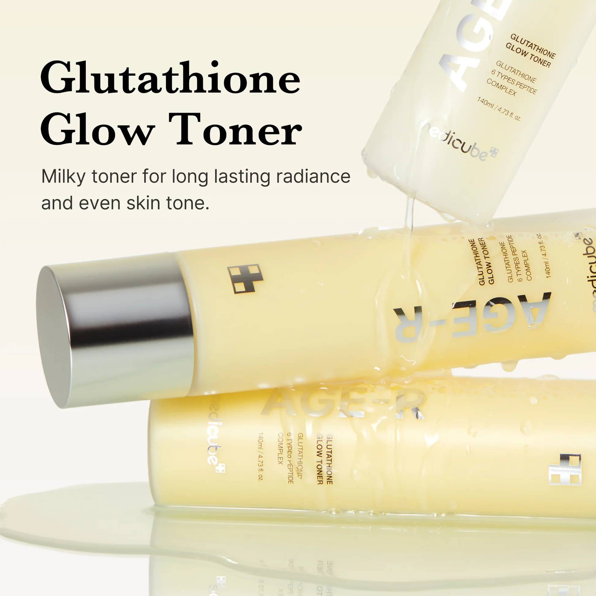 [Medicube] Age-R Glutathione Glow Milky Toner