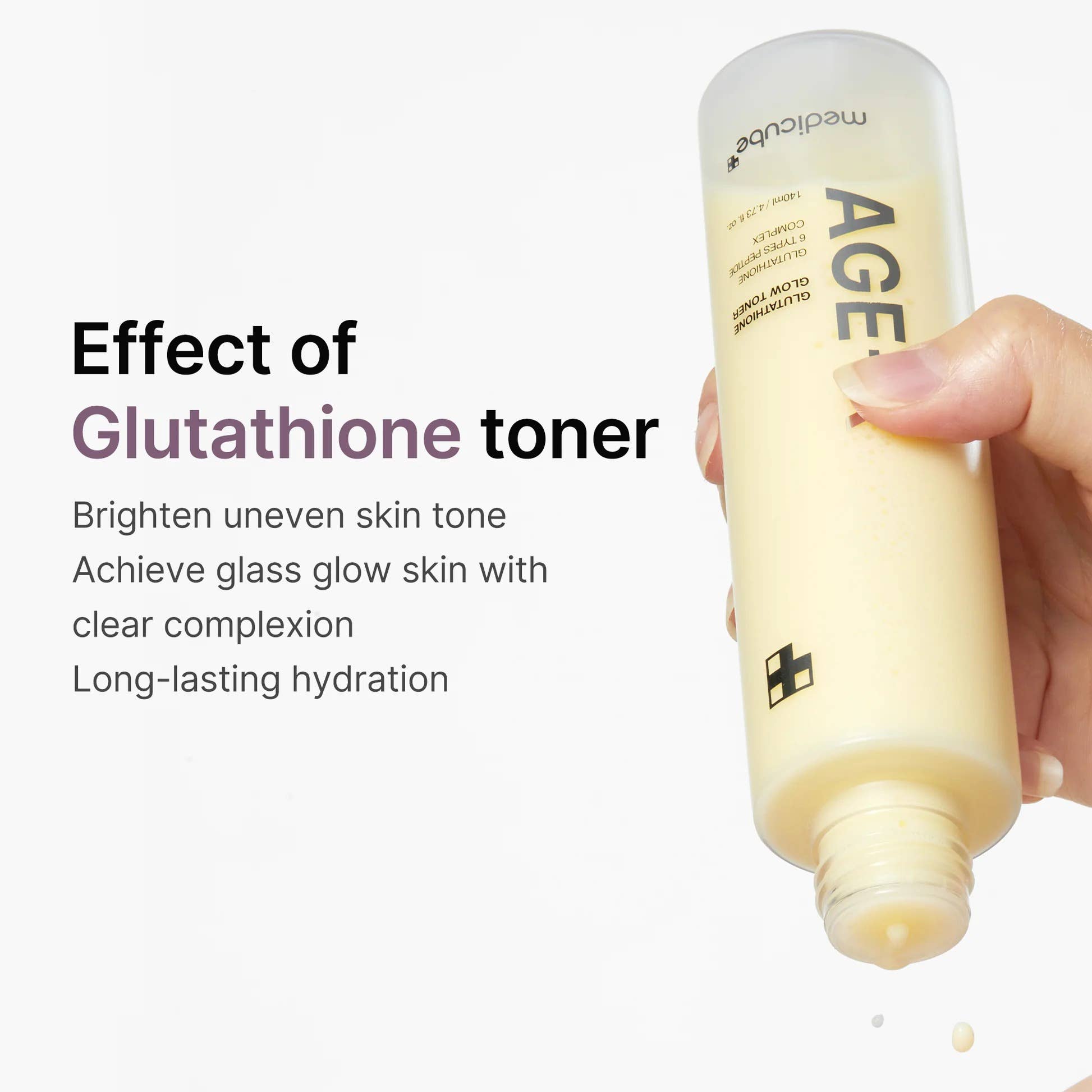 [Medicube] Age-R Glutathione Glow Milky Toner